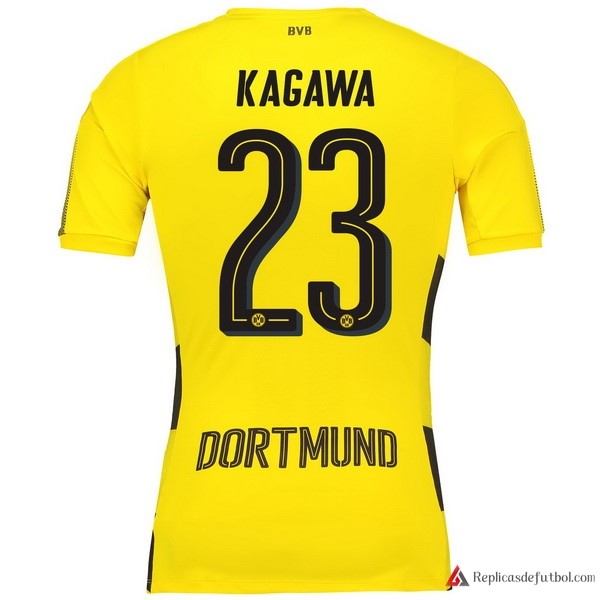 Camiseta Borussia Dortmund Primera equipación Kagawa 2017-2018